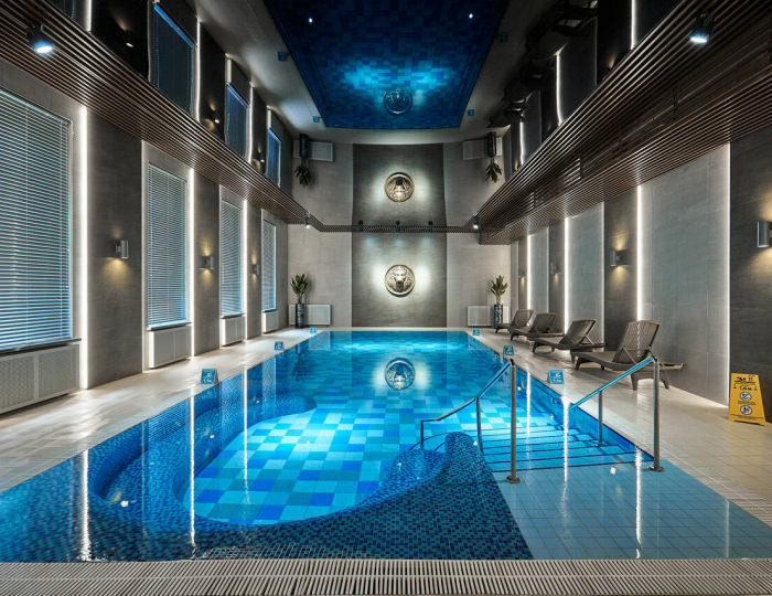 Бассейн с минеральной водой и аквааэробика - Санаторий «Приозерный» Беларусь