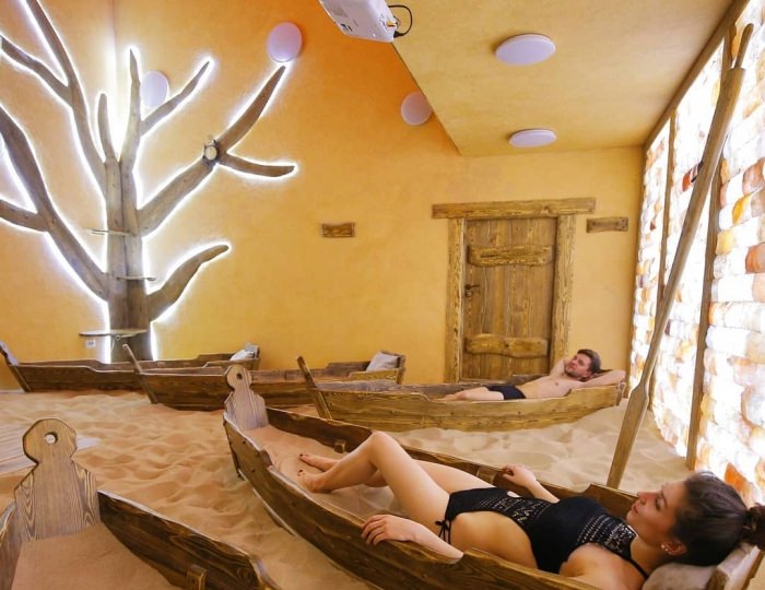 Песчаная комната - Санаторий «Приозерный» Беларусь