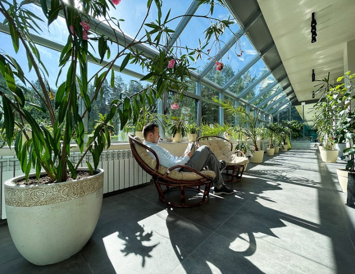 Лаунж зона - Санаторий «Приозерный» Беларусь