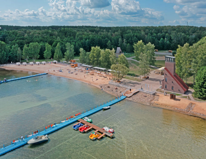 Пляж - Санаторий «Приозерный» Беларусь