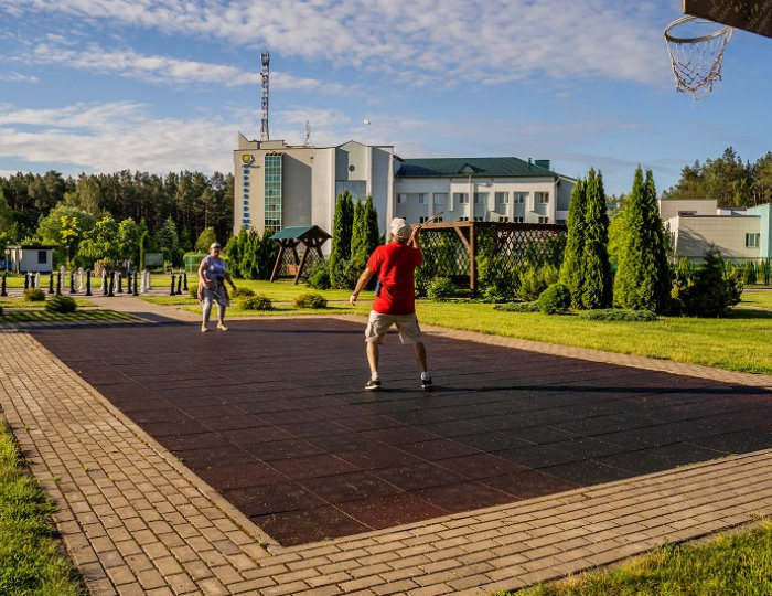 Спортивные площадки - Санаторий «Приозерный» Беларусь
