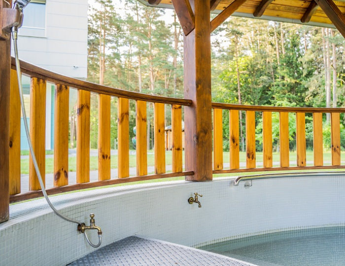 Дорожка Кнейппа - Санаторий «Приозерный» Беларусь